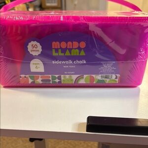 Pink Sidewalk Chalk Set